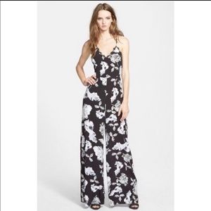 Astr the Label floral jumpsuit